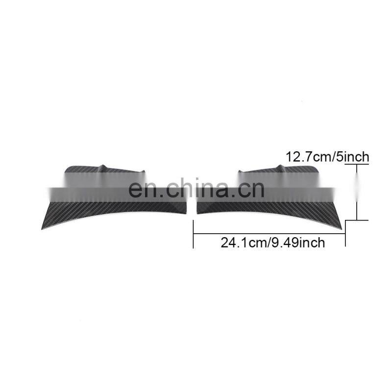 Modify Luxury C Class C43 DRY Carbon Fiber Side Fender Air Trims for Mercedes-Benz A205 C205 W205 C43 AMG 2D 4D 2019-2020
