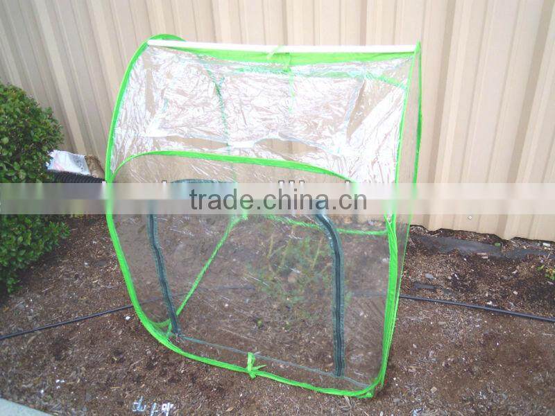 Pop up garden plastic greenhouse
