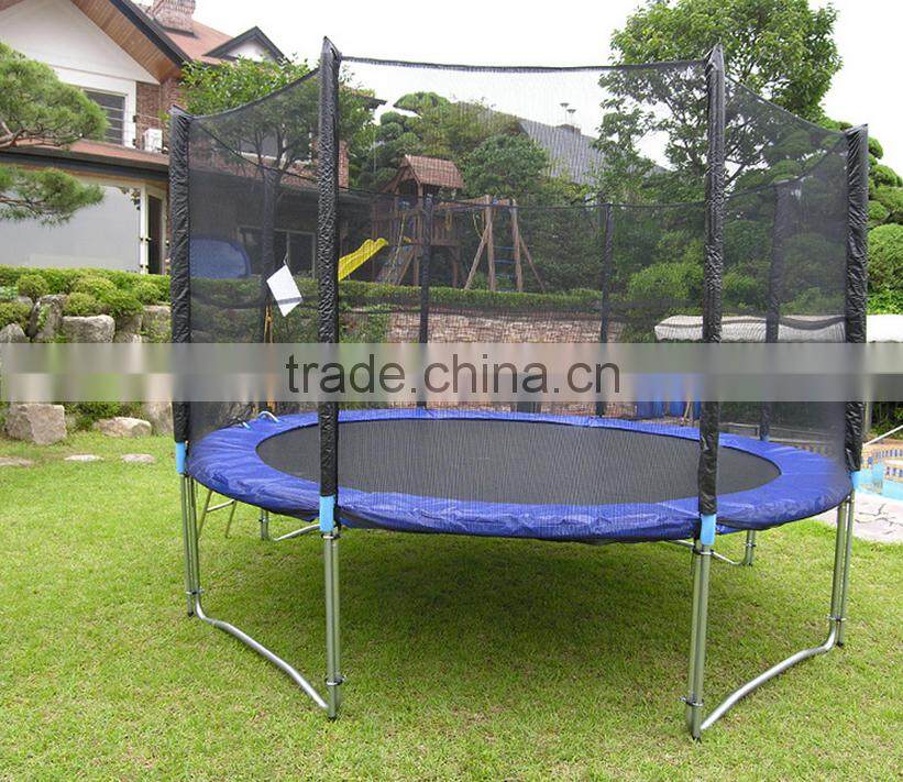 Round Outdoor Bungee Jumping Trampoline