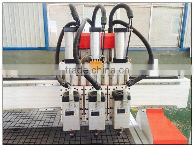 YISHUN 4'*8' multi-spindles woodworking cnc router woodworking machinery alibaba china