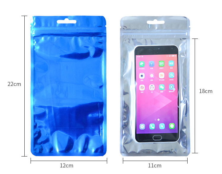 waterproof plastic mobile phone bags cell phone bag with zipper