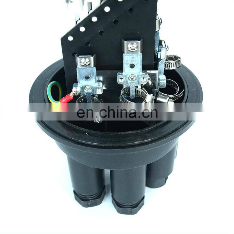MT-1553 12 24 48 96 144 cores Pole mount harga joint closure dome mechanical seal fiber optic splice closure