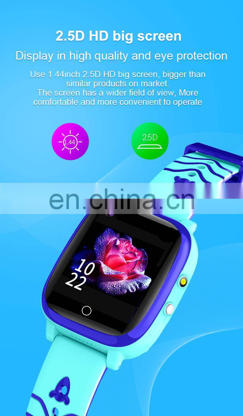 OEM multi language wearable accessories temperature smart watch gps wifi kids smart bracelet