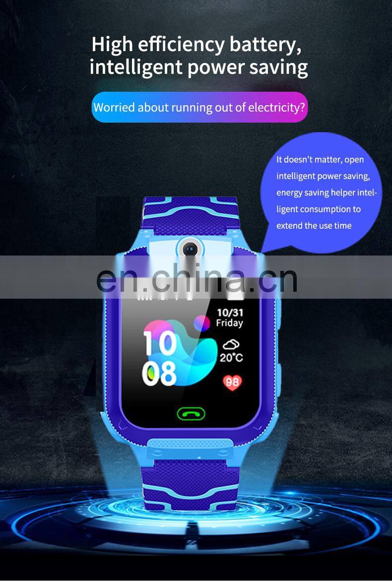 YQT Factory Jam Anak Child SOS Tracker Monitor Watch Kids Smartwatch Q12