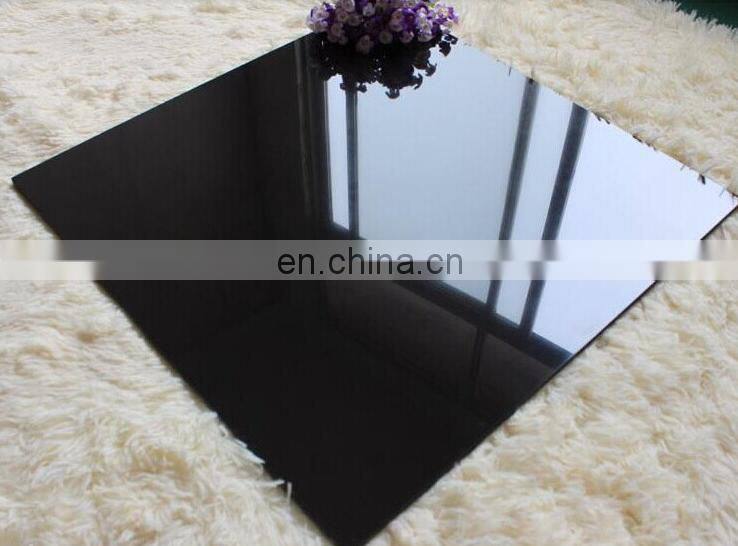 Direct factory sell super black polished porcelain slab tile black kajaria floor tiles 24"x24"