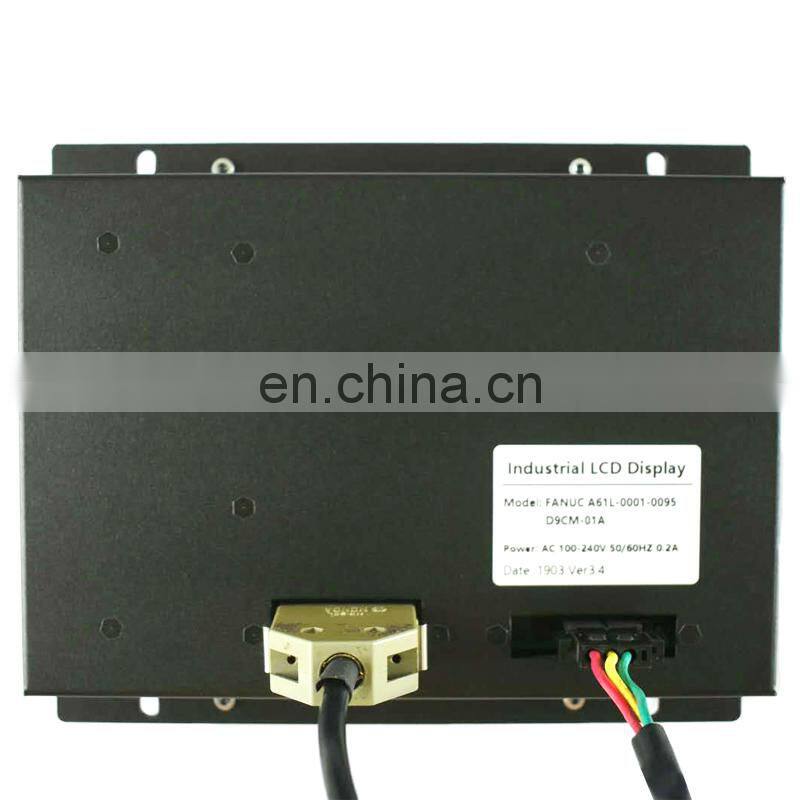 High quality control LCD panel A61L-0001-0095 9 CRT fanuc colour monitor