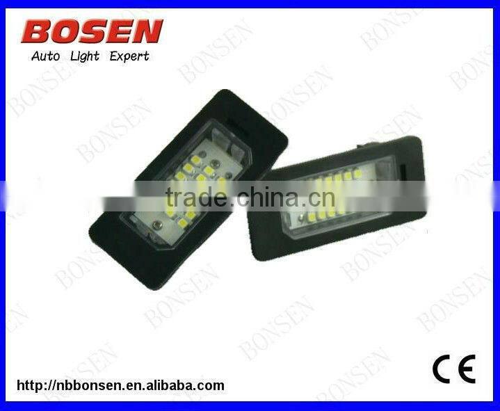 LED license plate lamp for