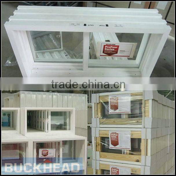 Factory Sales Vinyl Foundation Window