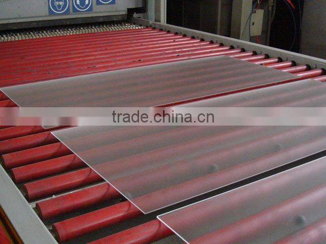 3.2mm low iron solar glass for PV panels(patterned&tempered)