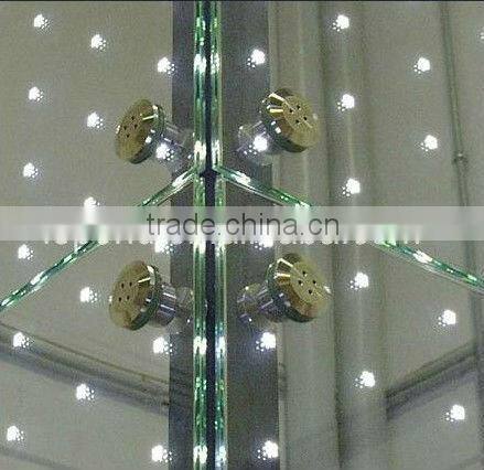 led glass shelf light/led glass panel