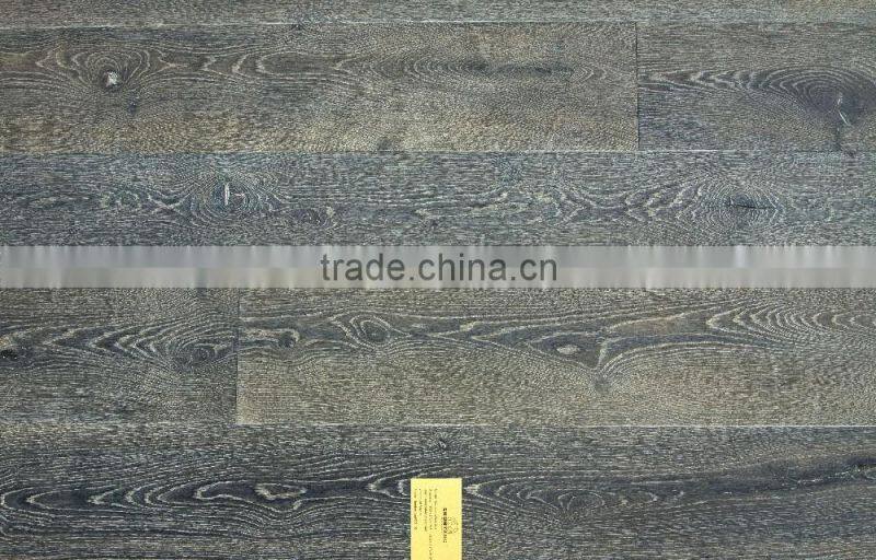 New product aged flooring chemical reagent wood flooring with wax oil finished