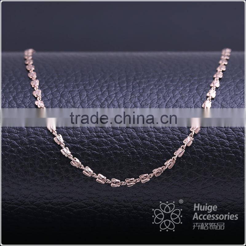 China wholesale chain gold jewellery long fashion chain & coffee gold plated link chain