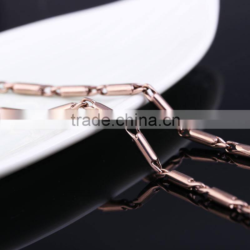 2015 china supplier jewellery fashion ornate jewelry chain decorative chain & coffee gold plated link chain