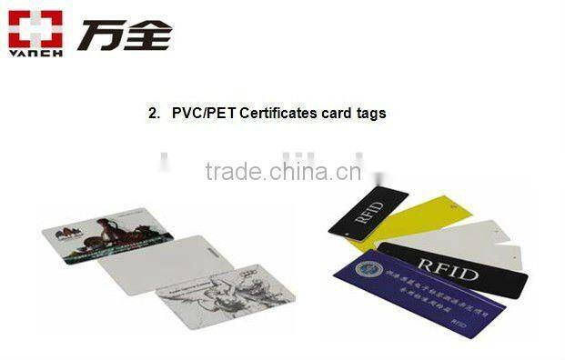 cheap adhesive 860-960mhz UHF RFID paper/plastic tag