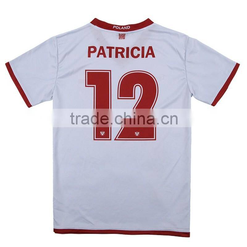paypal accepted high quality custom soccer jersey cheap price low MOQ