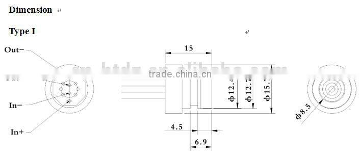 Constant voltage pressure sensor