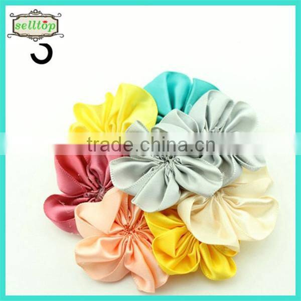 Cheaper hot sale 9cm ribbon flower machine