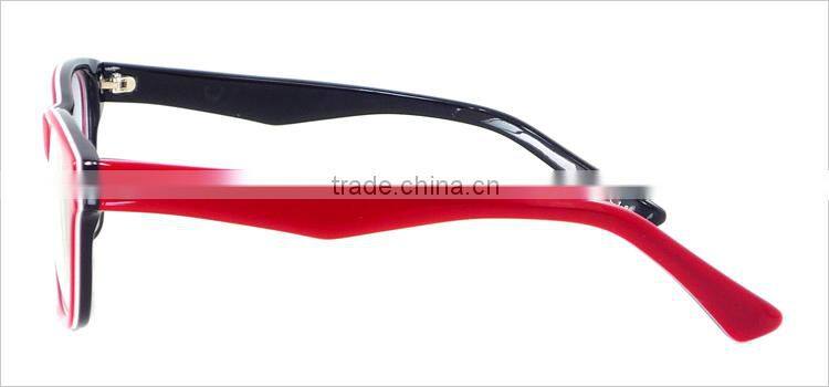 classic big full rim acetate eyeglasses frames for fashion women