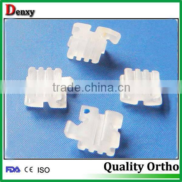 brace for teeth 0.018/0.022 orthodontic clear ceramic bracket