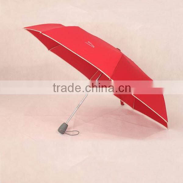 good quality windproof 3 folding auto umbrella