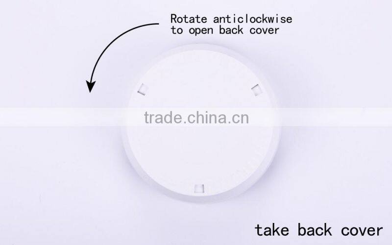 Human sensing induction light for orridor aisle storage room