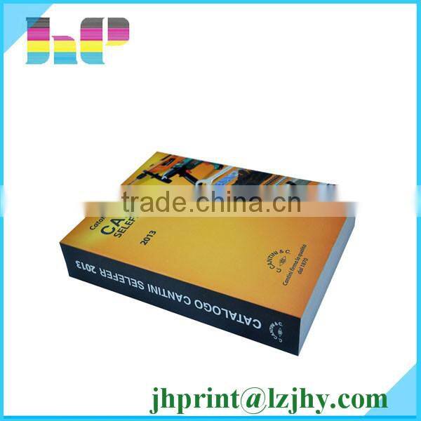 2015 hot sale books printing Perfect binding text book embossed book cover