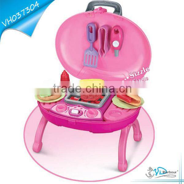 Sound Blue Barbecue Play Set Toys For Boy