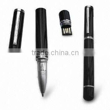 High speed cable 2.0 pen shaped style promotional usb flash drive for kids usb stick no case