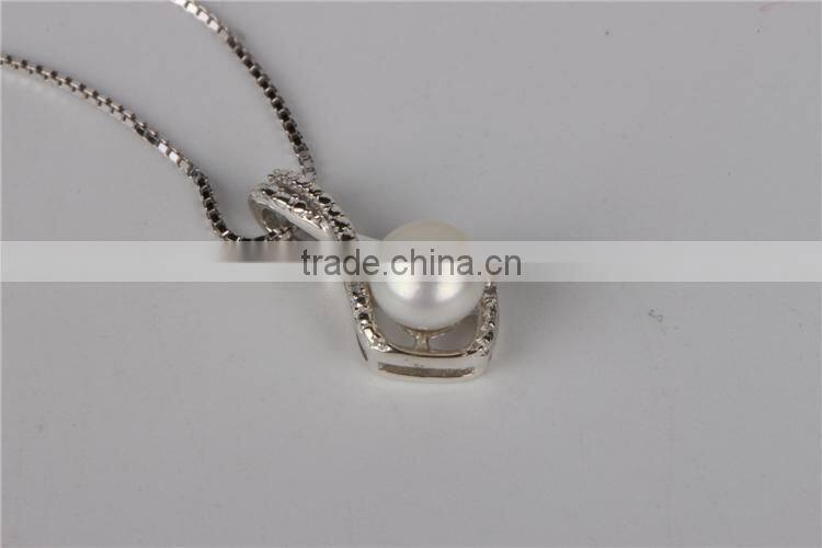 lasest zircon pearl 925 silver pendant manufacturers