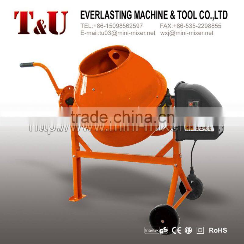 80L Portable cement pan mixer