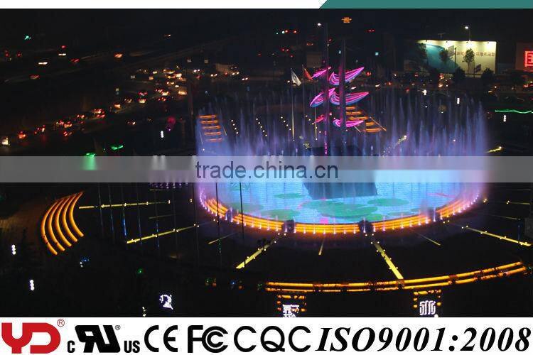 YD IP68 V-0 CE CQC FCC UL led fountain waterproof light