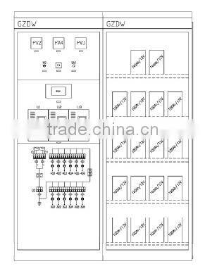 China's fastest growing factory best quality GZDW Series DC Power Supply fused switchgear