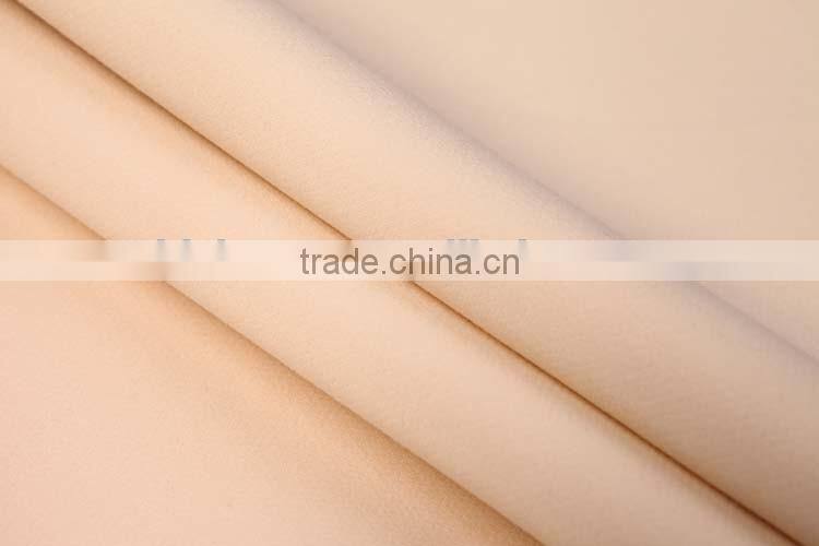 83%P 12%R 5%SP blend spandex fabric tr suiting fabric rayon dress fabric