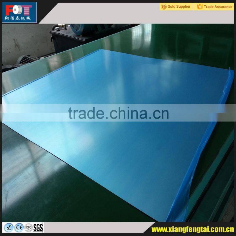 Metal sheet cut length line and 17 rolls straighten and leveling machine