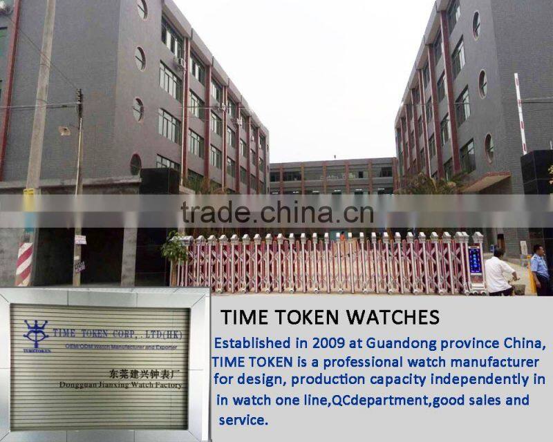 Fashion Sports Stainless Steel Promotional Men Watch Cases With Polishing Case