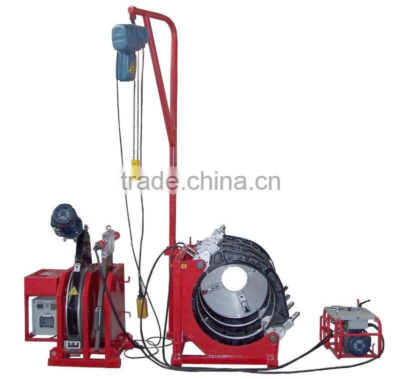 SHD630 polyethylene pipe welding machine for welding HDPE pipe from 315mm to 630mm with CE certified