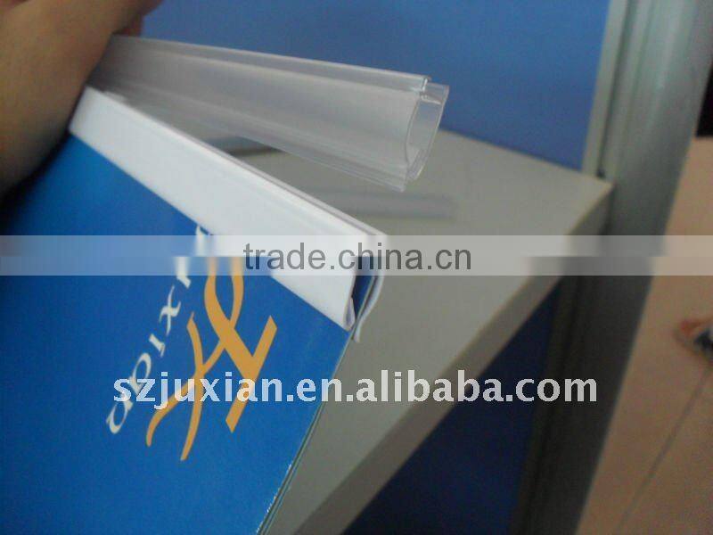 plastic hanging clip/plastic clip plastic strip pvc hang clip
