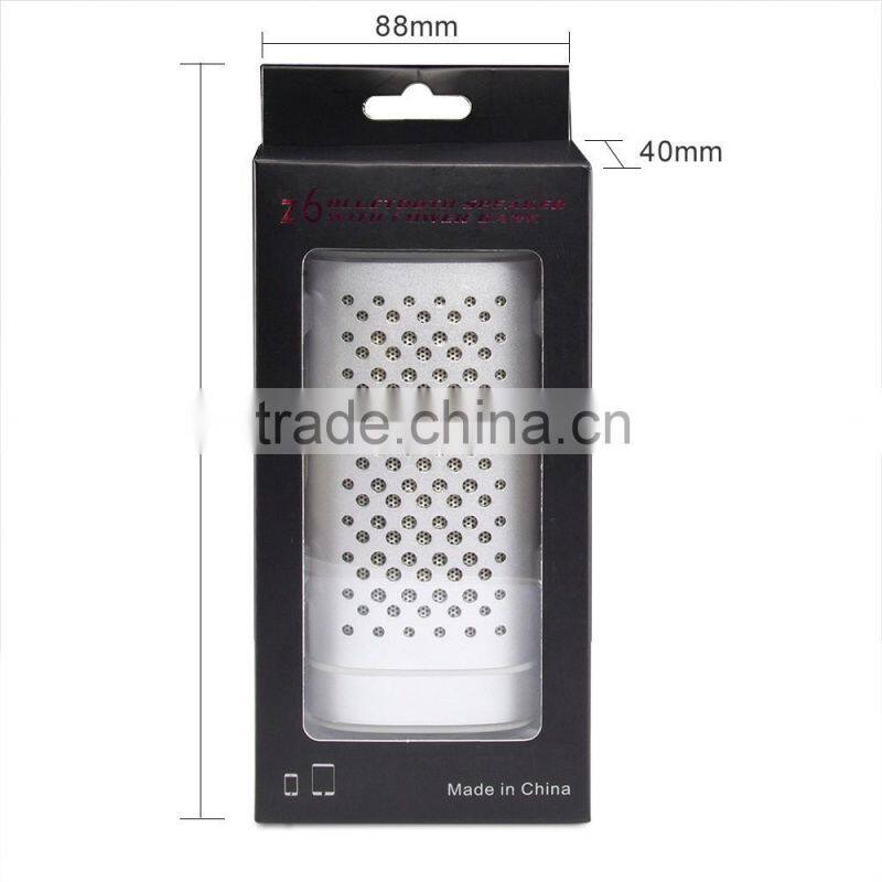 Vensmile Fully stocked mini 2016 mini cheap bluetooth speaker Z6 music mini bluetooth speaker Z6