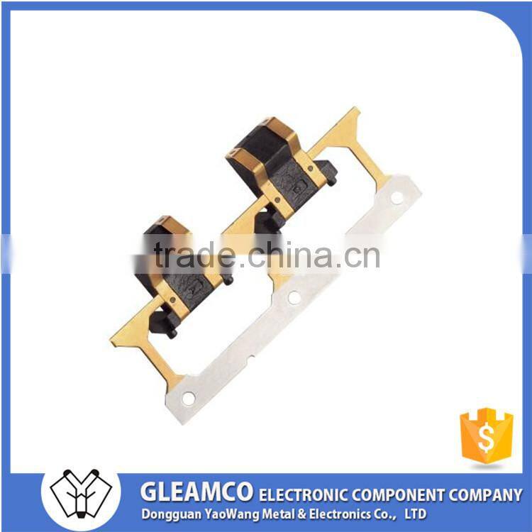 OEM Metal PCB connector with plastic injection