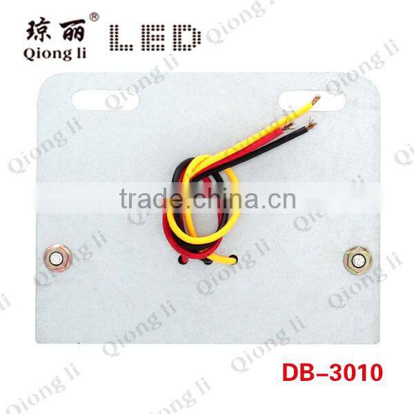 24v PC lens amber signal turn side mount led waterproof lights with iron plate