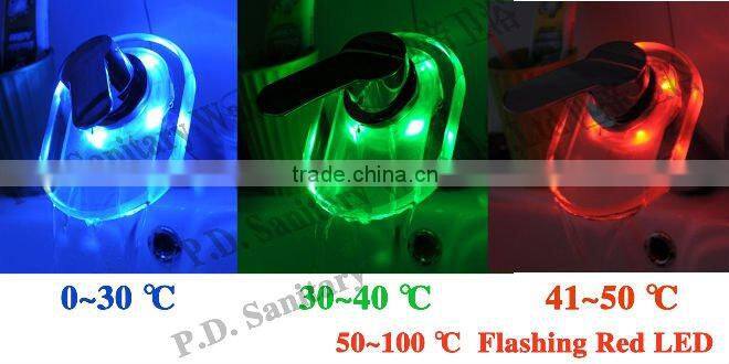 Tricolor Led faucet or LED Tap