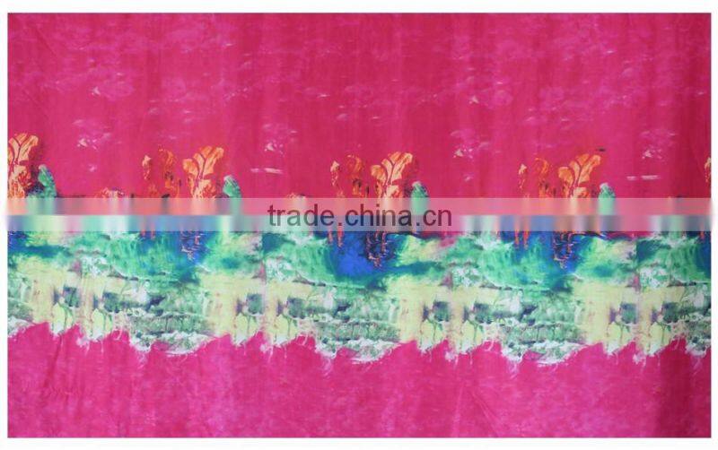 Chiffon Flower,colorful flower for dress flower design printed chiffon fabric