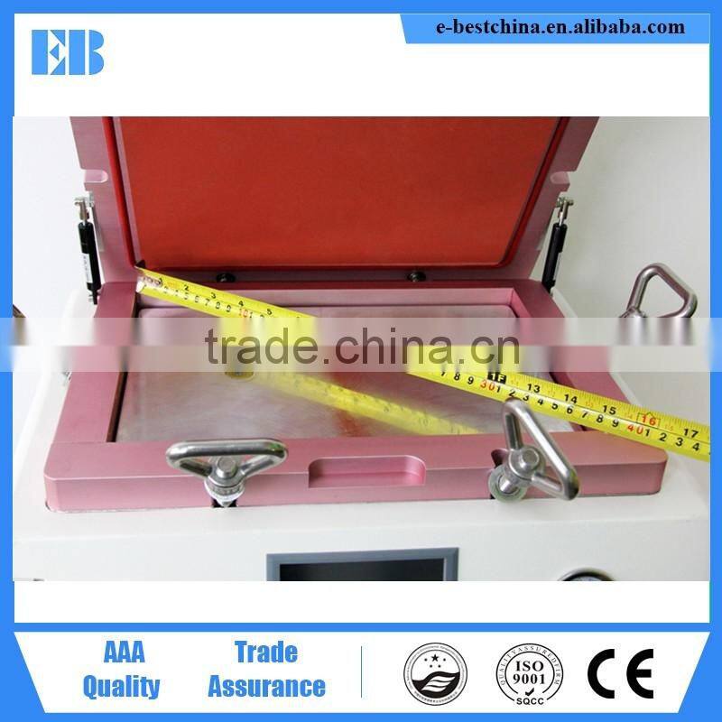High precision Vacuum Laminator Machine vacuum laminating machine+bubble remover lcd vacuum
