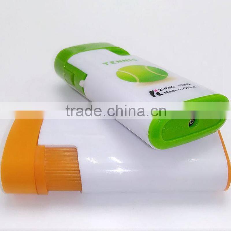 Sports printed with cap flameless oil recharg windproof lighter