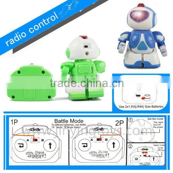2015 hot sale R/C robot intelligent with light&sound