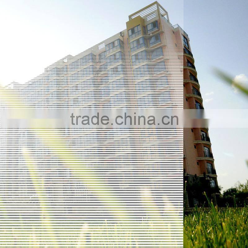 SWITCHABLE Gradation White Stripe PET Foil Similar to 3M Window Film