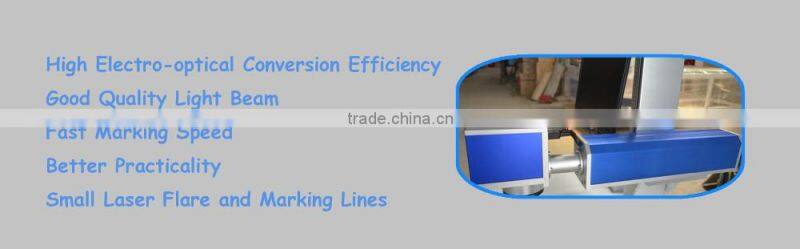 China Jinan Dowell 2016 new technology laser marking machine 1010 20w 30w 50w 100w fiber laser marking machine on steel