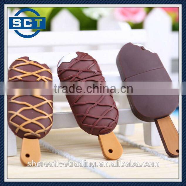 32GB/16GB/8GB Ice Cream Shape USB 2.0 High Speed Flash Drive U Disk Memory Stick USB Drive