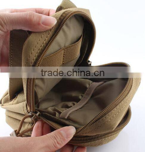 Military Waist Pack Expanded Molle Bag Small Tactical Mobile Phone Waist Bag