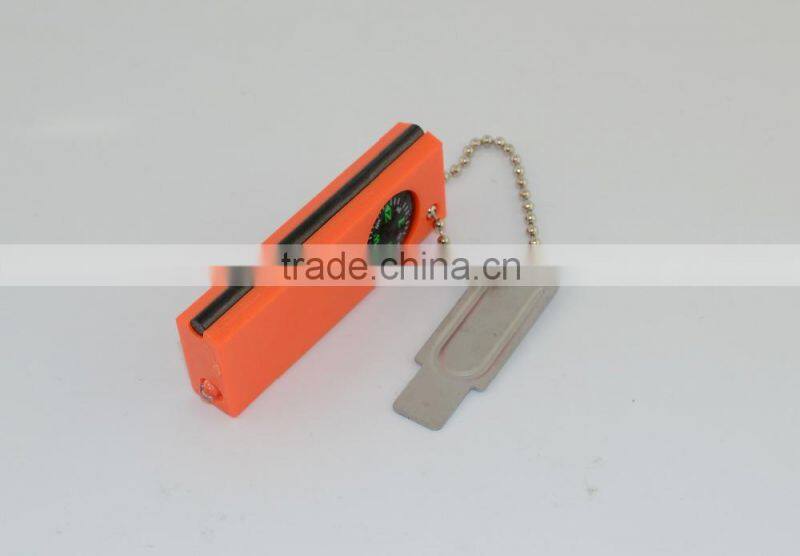 Outdoors Survival Flashlight Flint Fire Starter Scraper Whistle Kits Green Army Outdoor Perfect Partner